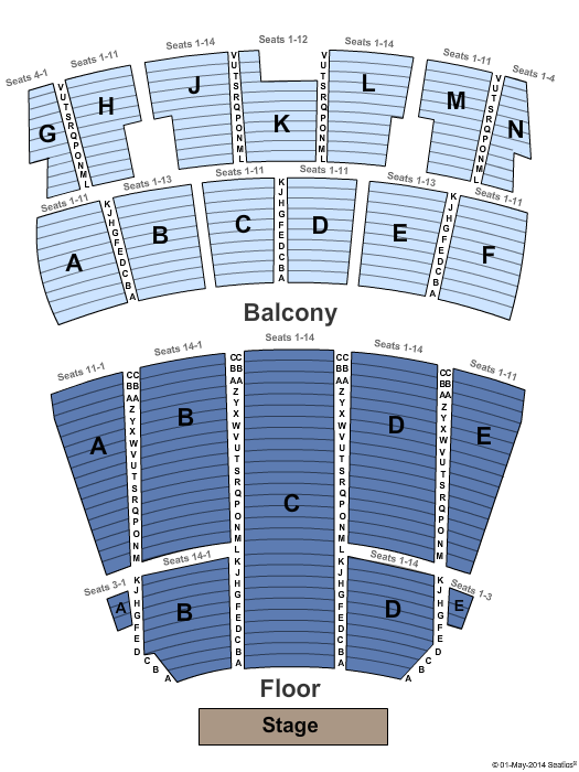 Wichita Falls Memorial Auditorium Seating Chart