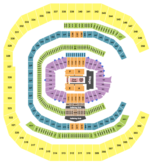 Beyonce Mercedes Benz Stadium Seating Chart