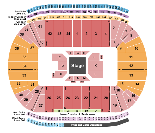 Michigan Stadium seating-chart