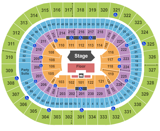 Portland Civic Center Seating Chart