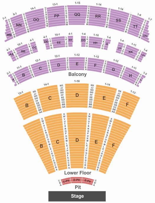 Royce Hall Seating Chart