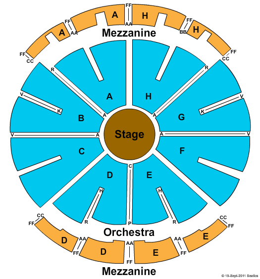 Joan Rivers & Brad Garrett Tickets 2012-05-18 Westbury, NY, NYCB Theatre at Westbury