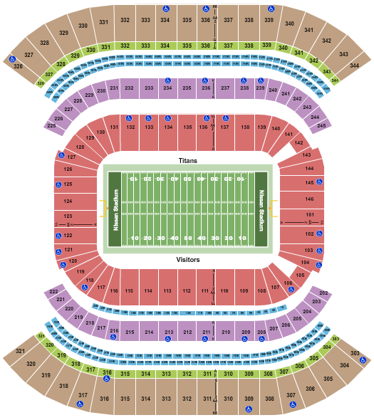 Tennessee Titans vs. Minnesota Vikings at Nissan Stadium – Nashville – Nashville, TN