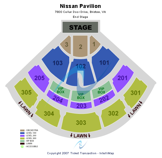 Nissan pavilion va concert schedule