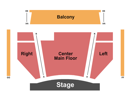 Yamato - The Drummers of Japan Numerica Performing Arts Center seating chart