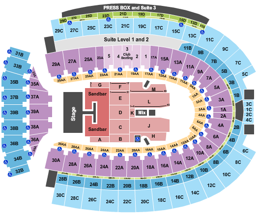 Ohio Stadium Seating Chart One Direction