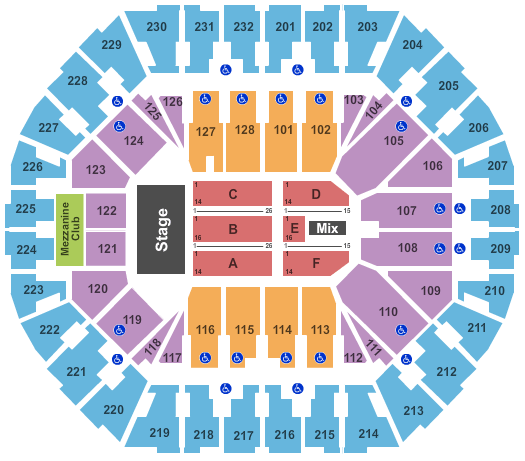 Image of LIT AF Tour: Martin Lawrence DeRay Davis Rickey Smiley & Bruce Bruce~ Rickey Smiley ~ Oakland ~ Oakland Arena ~ 11/20/2021 07:30