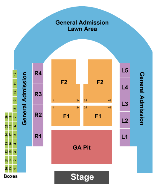 Kenny Chesney Outdoor Amphitheater At Ford Idaho Center Nampa Tickets