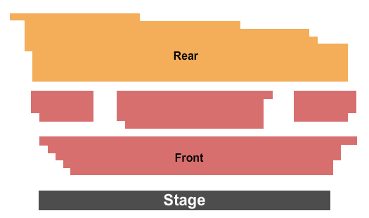 Seatmap for pac concert hall