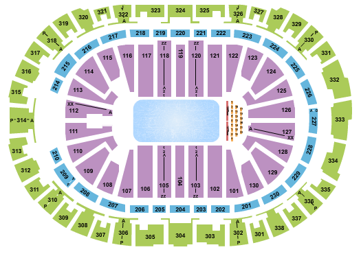 Lenovo Center seating-chart