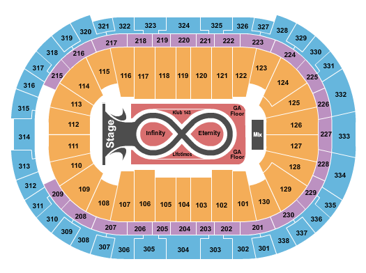 Lenovo Center seating-chart