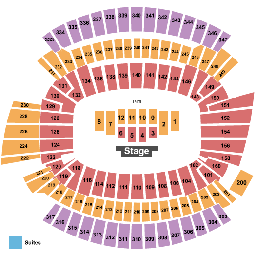 Cincinnati Music Festival Seating Chart 2017