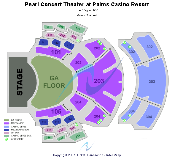 View the Pearl Concert Theater