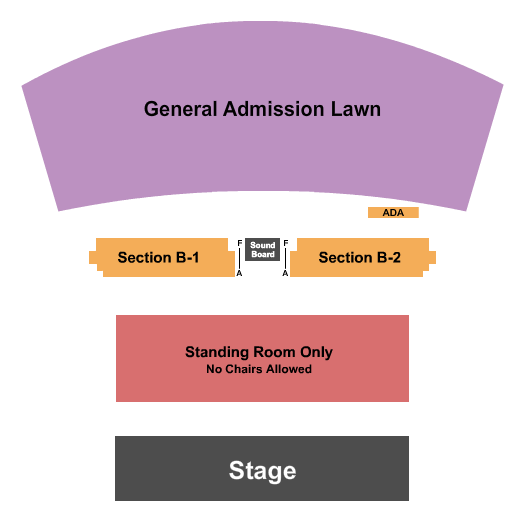 Pepsi Amphitheatre at Fort Tuthill seating-chart