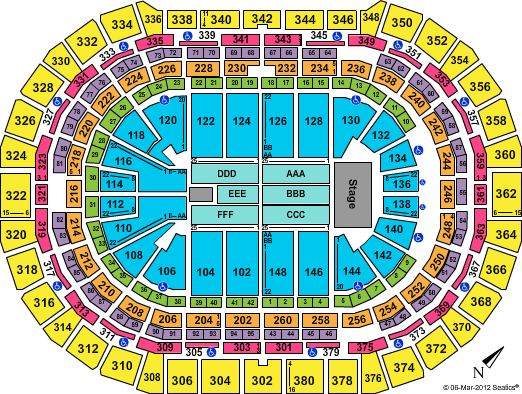 Denver Nuggets vs. Golden State Warriors Tickets 2012-04-09 Denver, CO, Pepsi Center