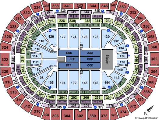 Pepsi Center Denver Events in Year