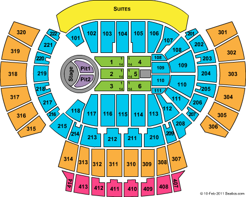 Philips Arena Suites. Philips Arena Seating Chart