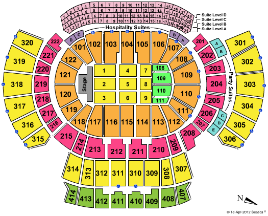 Ricky Martin Tickets 2015-10-22  Atlanta, GA, Philips Arena