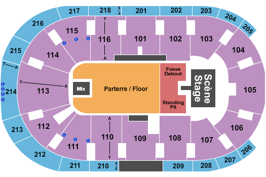 Place Bell seating-chart