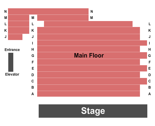 Tunnel of Love Port Stanley Festival Theatre seating chart