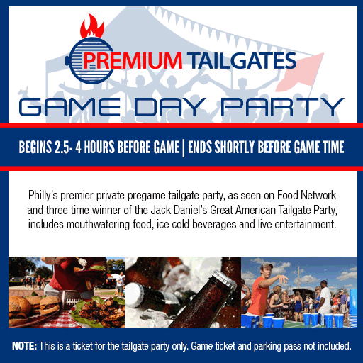 Image of Premium Tailgates Game Day Party: Philadelphia Eagles vs. Dallas Cowboys~ Philadelphia Eagles ~ Philadelphia ~ Premium Tailgate Tent - PHL ~ 01/09/2022 10:00