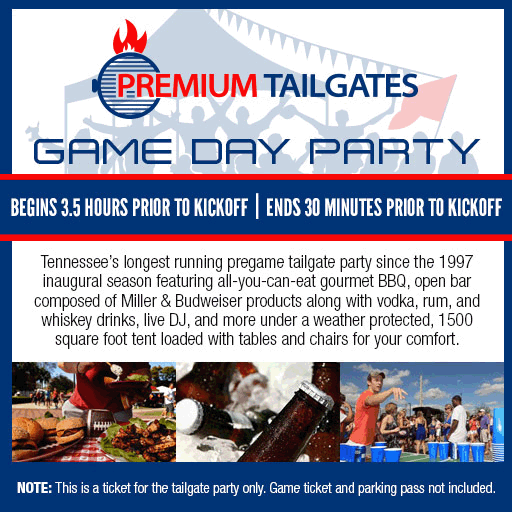 Image of Premium Tailgates Game Day Party: Tennessee Titans vs. New Orleans Saints~ Premium Tailgates Game Day Party ~ Nashville ~ Premium Tailgate Tent - TN ~ 11/14/2021 08:30