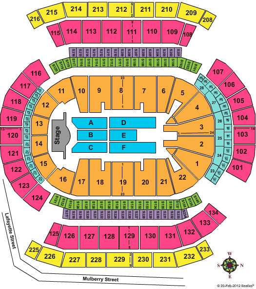 Bruce Springsteen Tickets 2012-05-02 Newark, NJ, Prudential Center