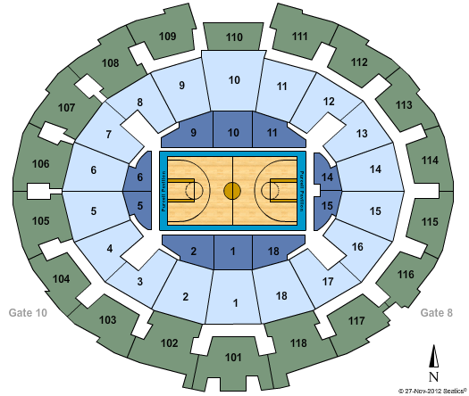 unknown Notre Dame Fighting Irish vs. Tennessee Volunteers (WOMEN)