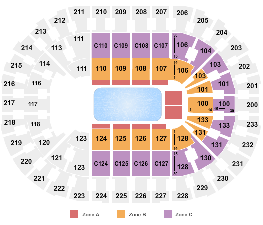 Quicken Loans Seating Chart Disney On Ice