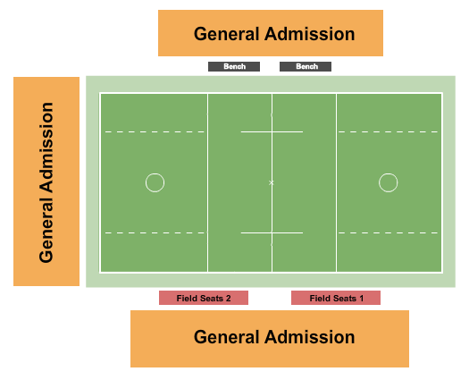 Seatmap for rafferty stadium