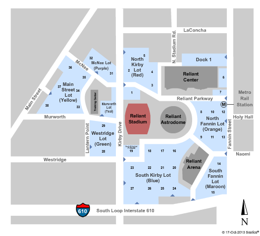 unknown Parking: Houston Texans Vs. Tennessee Titans