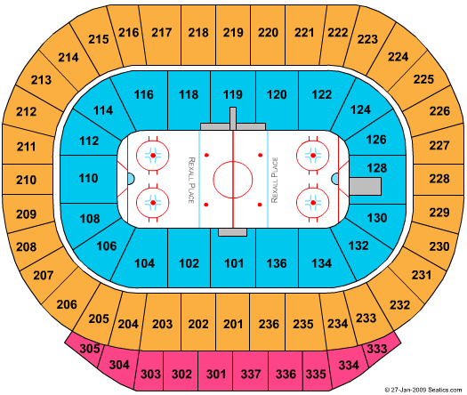 Rexall Place Seating Chart