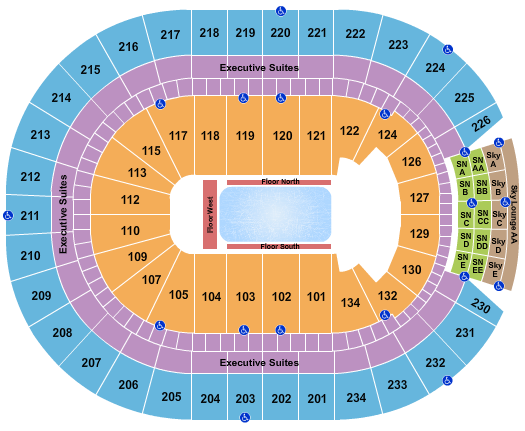 Rogers Place seating-chart