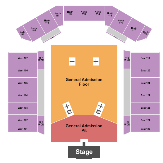 Rogers Stadium At Downsview Airport seating-chart