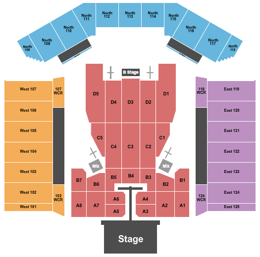 Rogers Stadium At Downsview Airport seating-chart