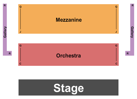 Fall Dance Concert Roschel Performing Arts Center seating chart
