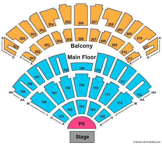 Tennessee Theatre Seating Chart Pdf