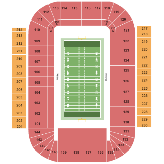 Golden Knights Stadium Seating Chart