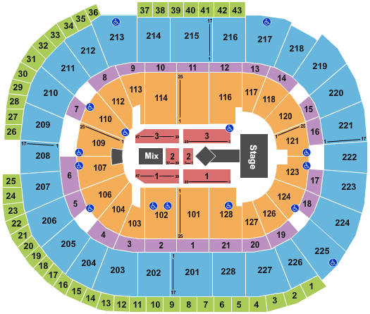 Sap Center Seating Chart View