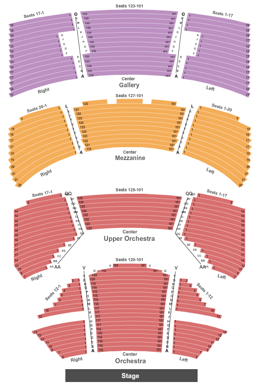 Phantom Of The Opera Tickets 2015-11-24  Houston, TX, Sarofim Hall - Hobby Center