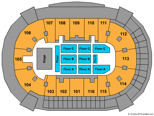 Bryan Adams Tickets 2012-06-15  Victoria, BC, Save On Foods Memorial Centre