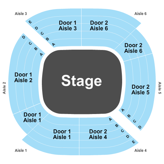 Seating chart for Sheryl and Harvey White Theatre - The Old Globe