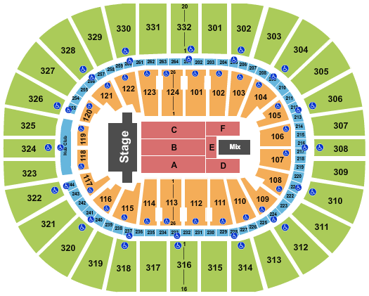 Smoothie King Center seating-chart