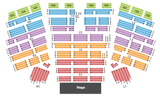 Soaring Eagle Outdoor Concert Seating Chart