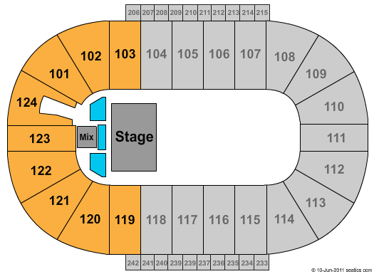 World War III Tour: Hollywood Undead & Asking Alexandria Tickets 2011-11-15  Reading, PA, Sovereign Center - Reading Eagle Theater
