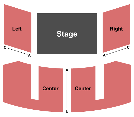 Seatmap for sprinkle theatre
