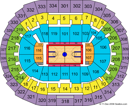 View Seating Map