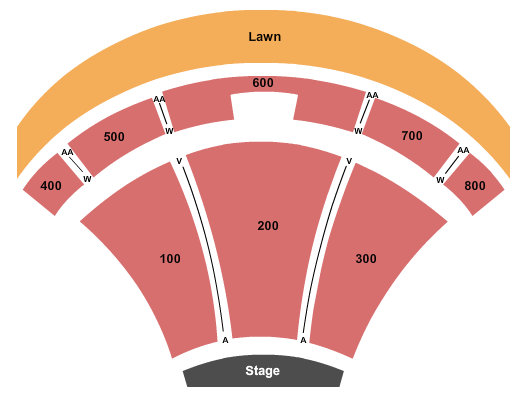 Seatmap for sun valley pavilion at the sun valley center for the arts