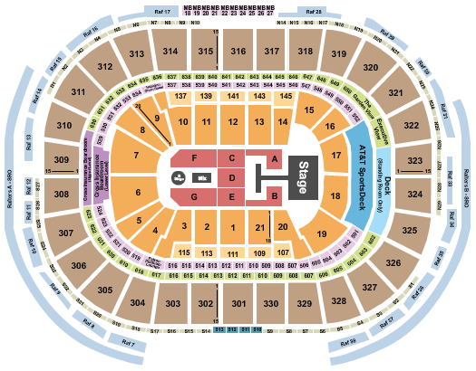 Disney Descendants & Zombies: Worlds Collide TD Garden seating chart