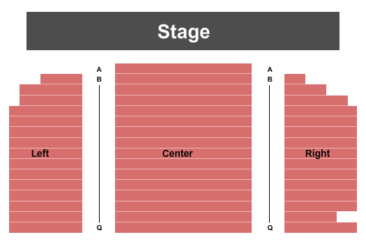 Seatmap for tacoma musical playhouse